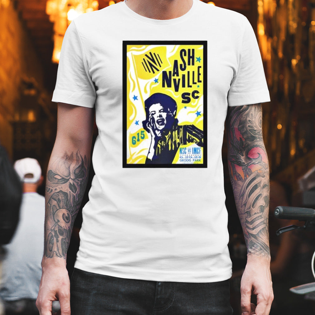 Nashville Soccer Vs Inter Miami Jun 29 2024 GEODIS Park in Nashville TN Poster shirt