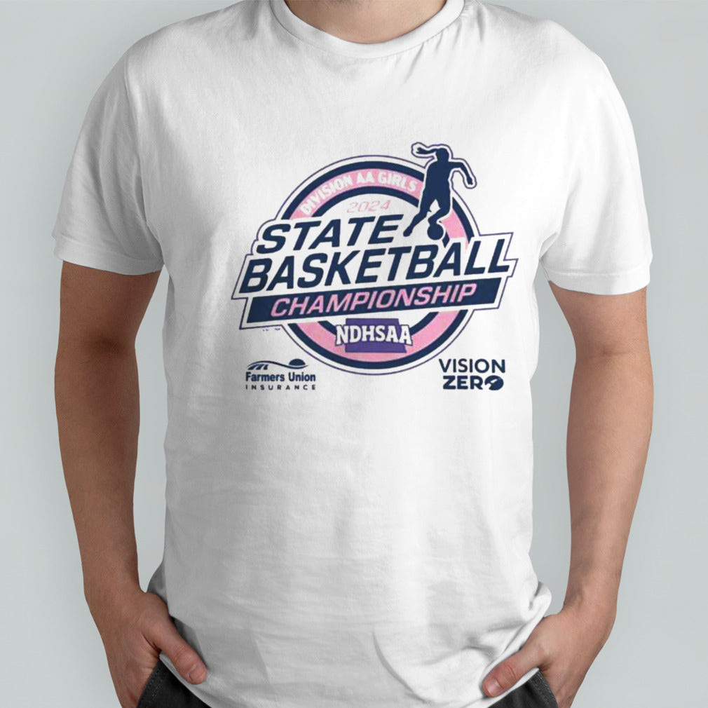 Ndhsaa Division Aa Girls 2024 State Basketball Championship T-shirts