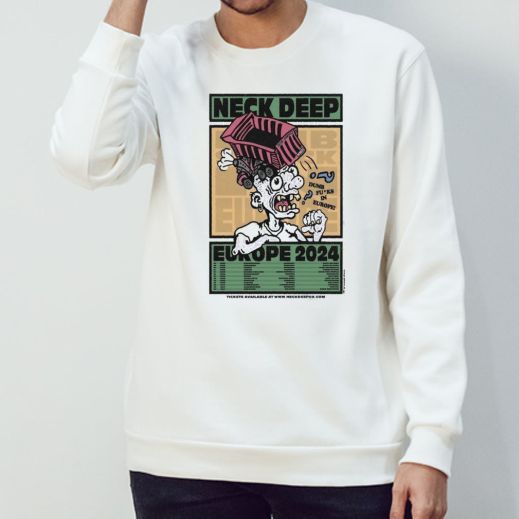 Neck Deep EUROPE 2024 Poster Shirts