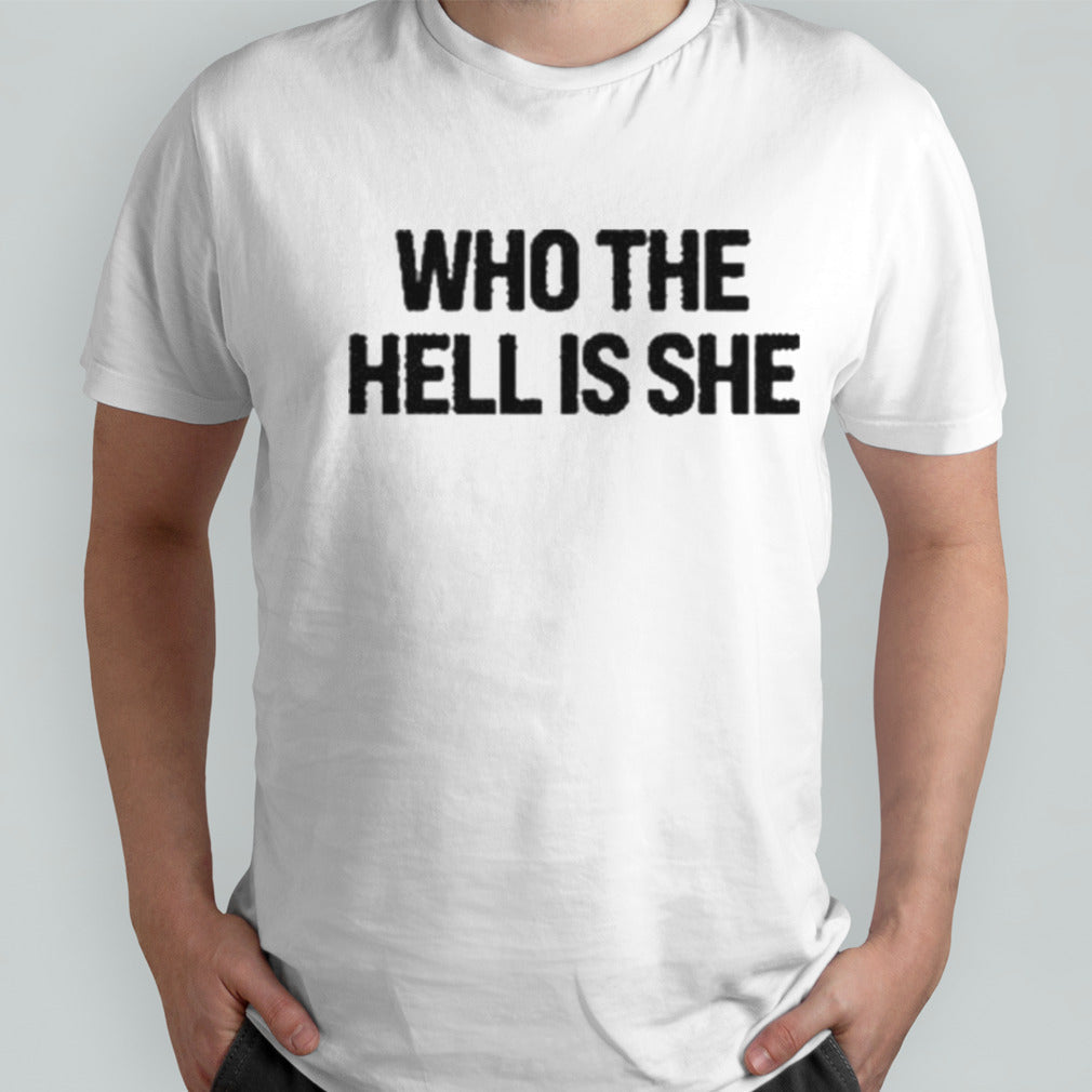 Nessa Barrett Store Who The Hell Is She Shirts