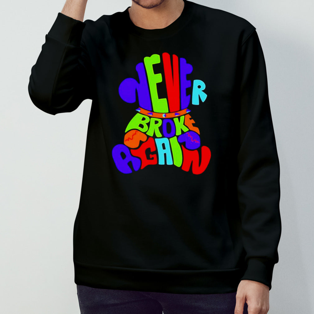 Never broke again splash baby shirt