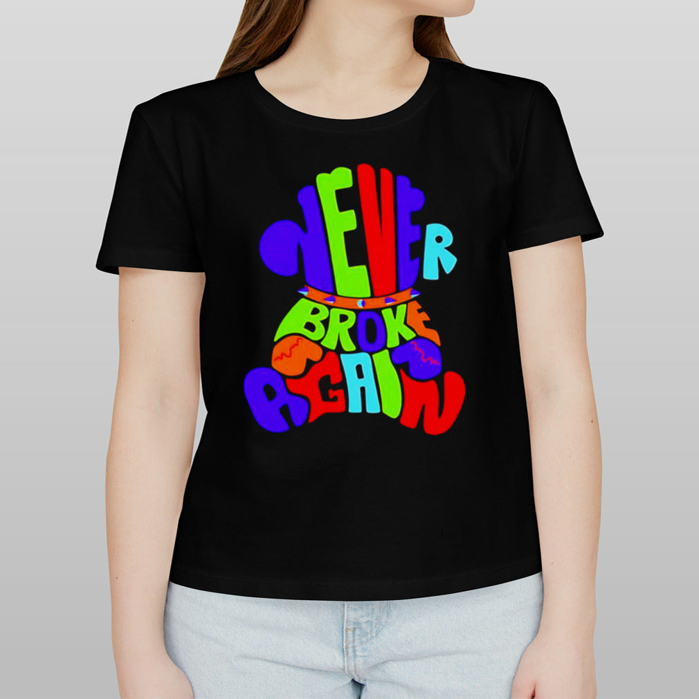 Never broke again splash baby shirt