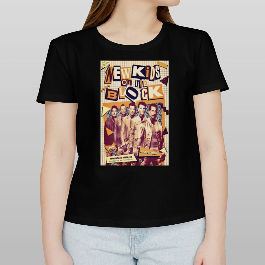 New Kids On The Block Show At Shoreline Amphitheatre On July 3 2024 T-shirt