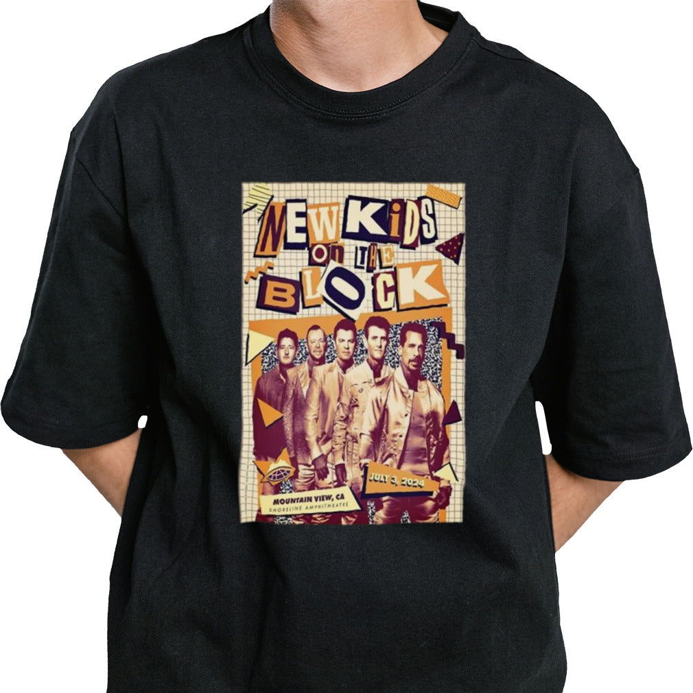 New Kids On The Block Show At Shoreline Amphitheatre On July 3 2024 T-shirt