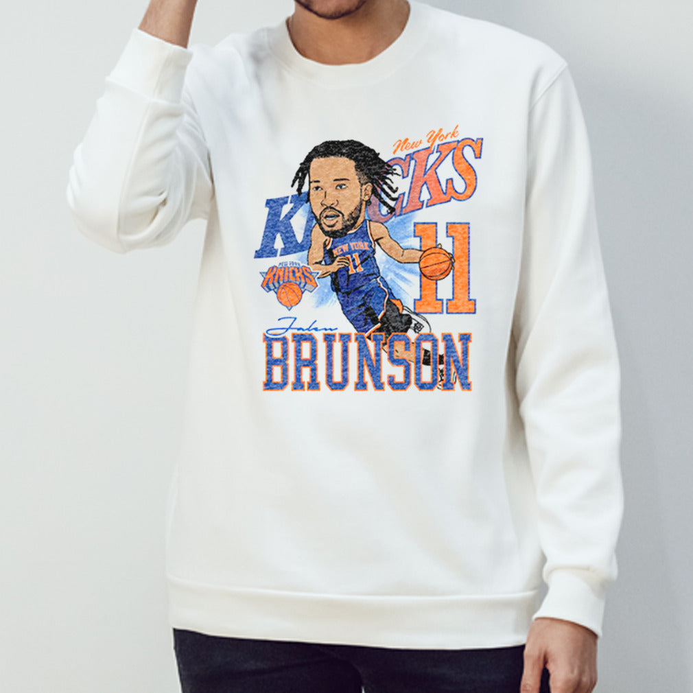 New York Knicks Jalen Brunson Caricature T Shirts