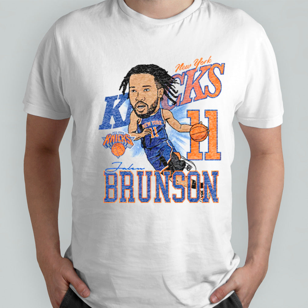 New York Knicks Jalen Brunson Caricature T Shirts