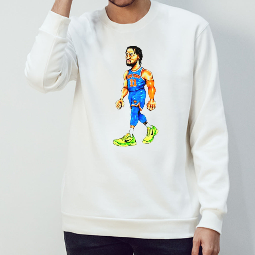 New York Knicks Jalen Brunson grumpy shirts