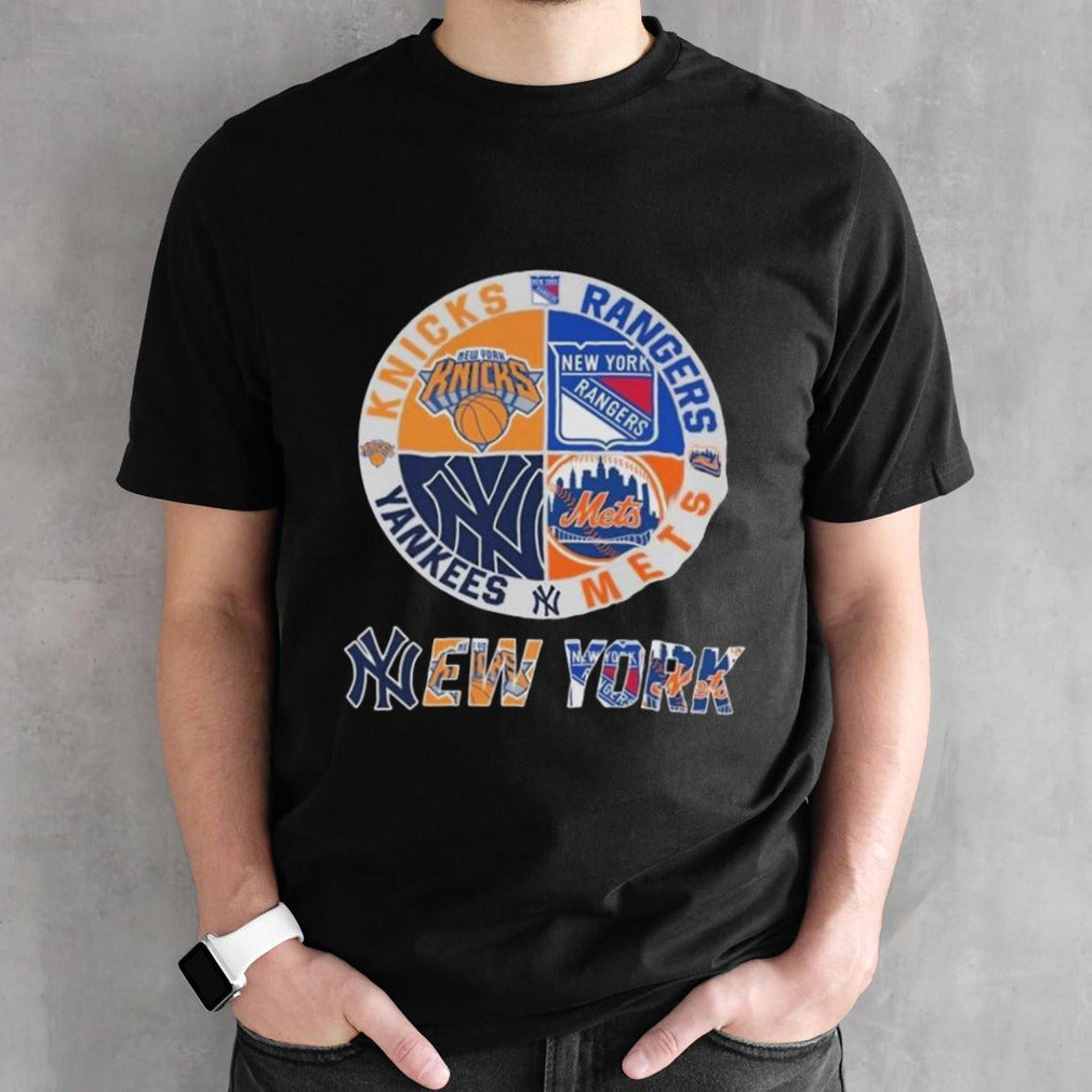 New York Knicks NY Rangers New York Knicks NY Mets Proud Of State 2024 Shirts