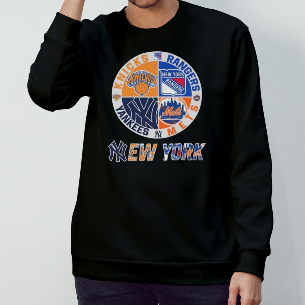 New York Knicks NY Rangers New York Knicks NY Mets Proud Of State 2024 Shirts