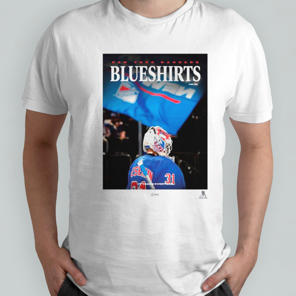New York Rangers Blueshirts it takes everyone Igor Flag Magazine shirts