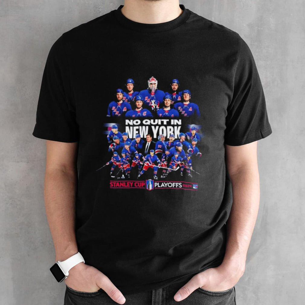New York Rangers No Quit In New York Stanley Cup Playoffs 2024 T-shirts