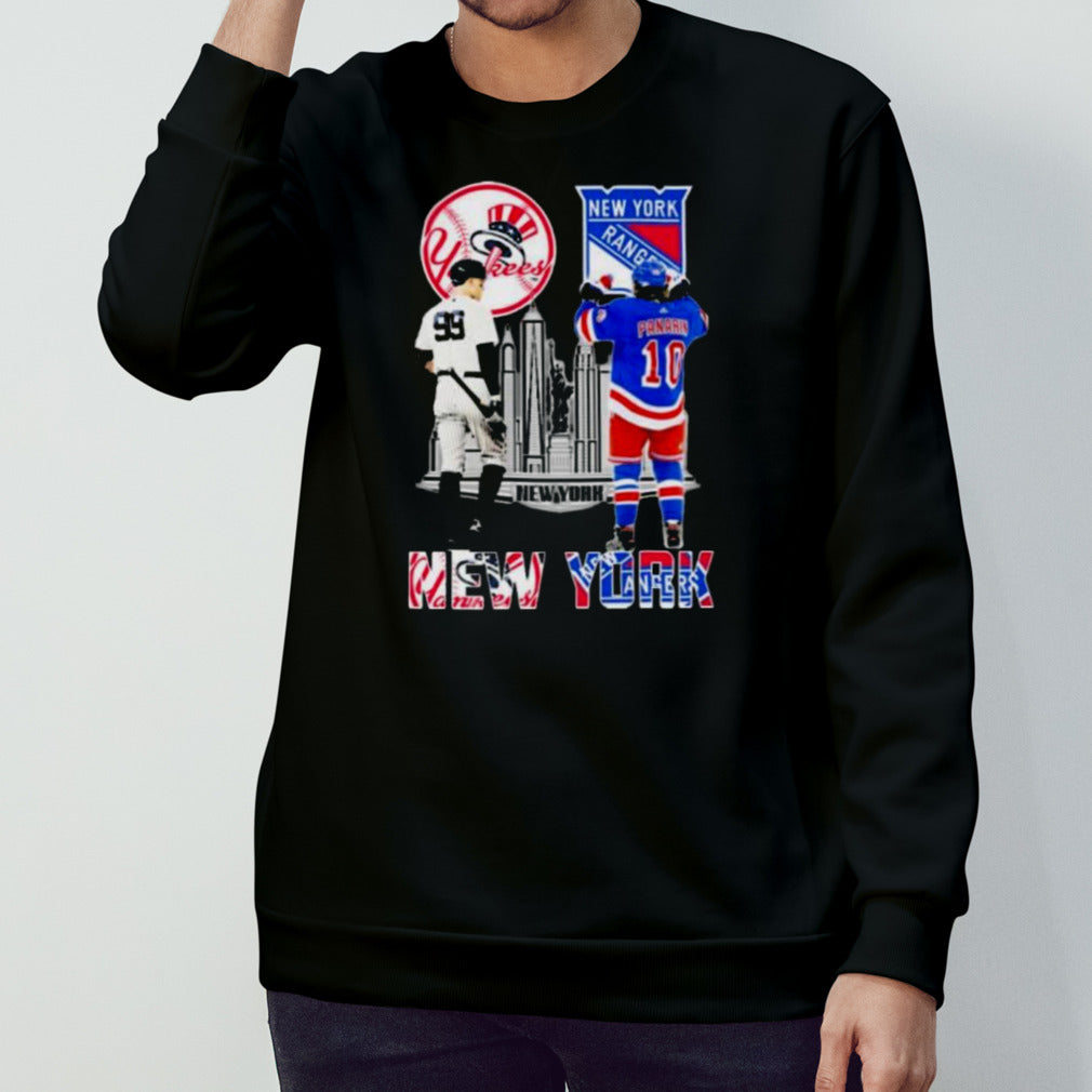 New York Sports Teams Aaron Judge And Artemi Panarin Signature Shirt