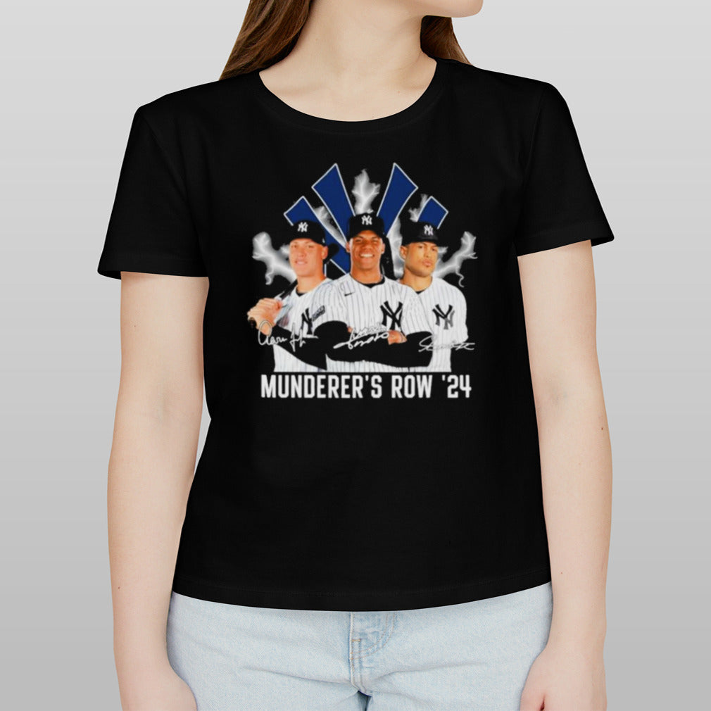 New York Yankees Mundererâ€™s Row 2024 Shirt