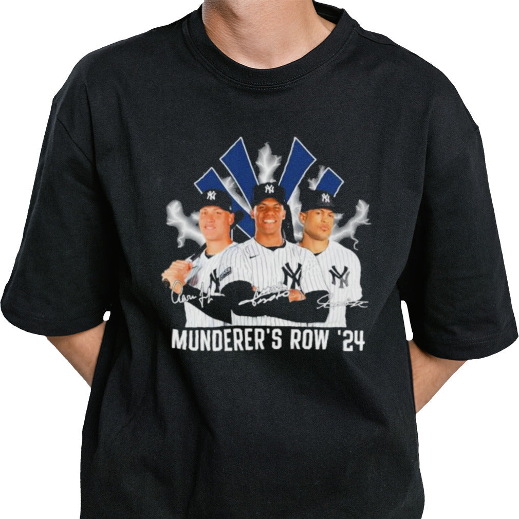 New York Yankees Mundererâ€™s Row 2024 Shirt