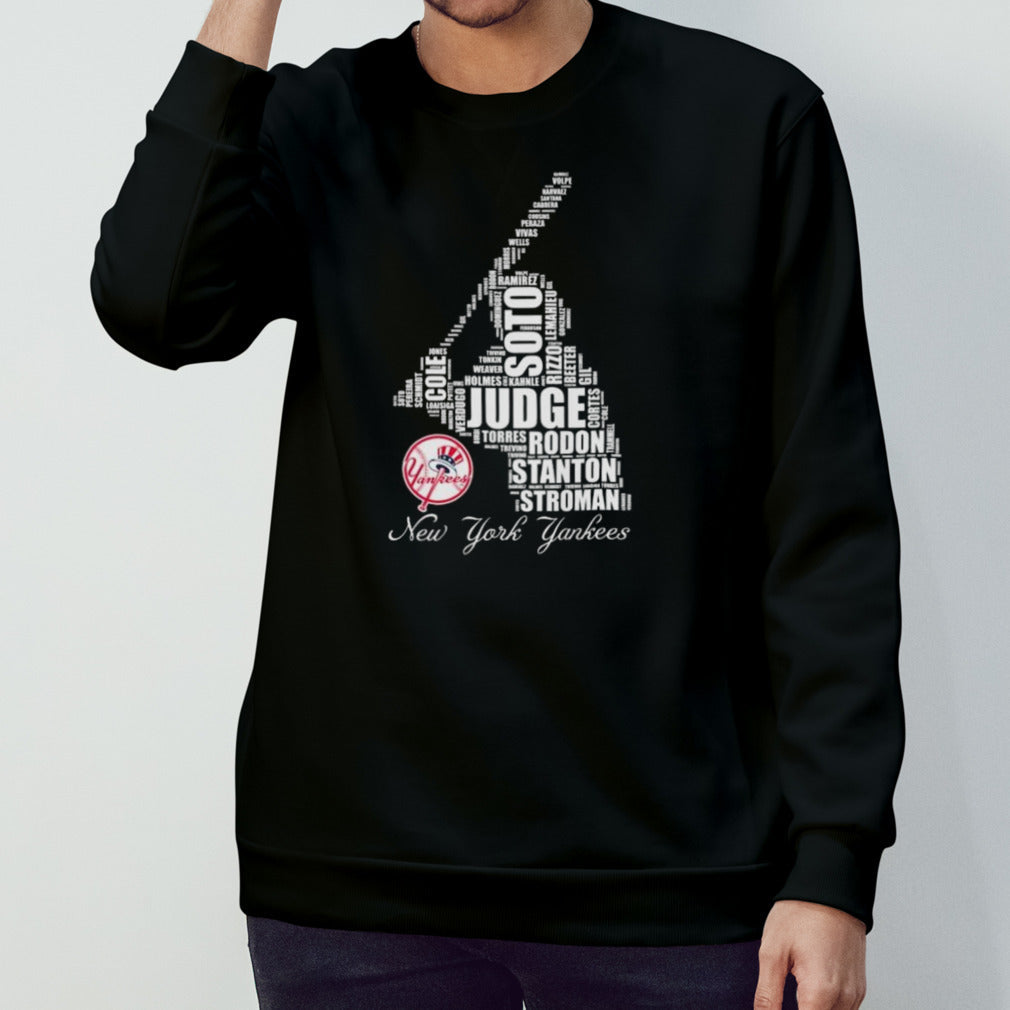 New York Yankees Players Name Baseball 2024 Shirt