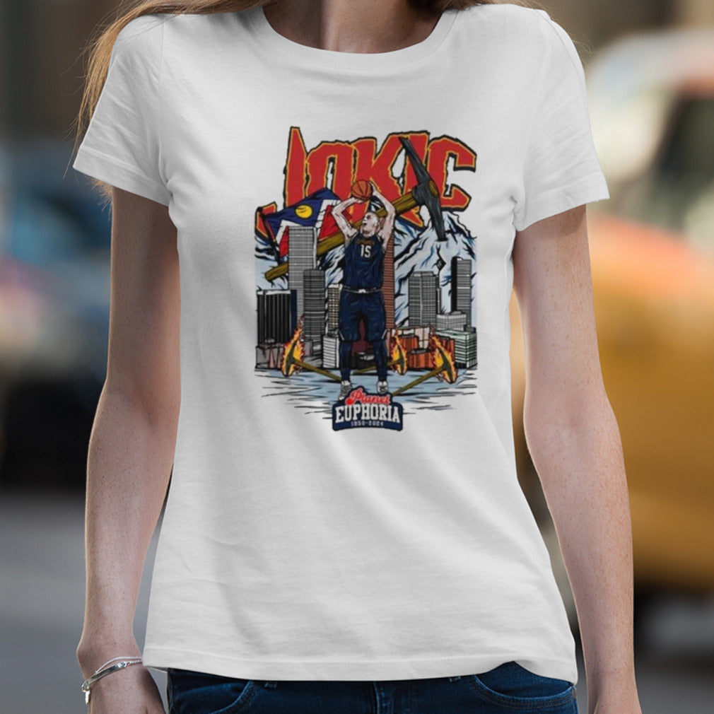 Nikola JokiÄ‡ Denver Nuggets Fire 2024 Shirt