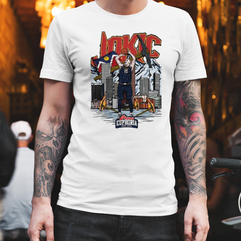 Nikola JokiÄ‡ Denver Nuggets Fire 2024 Shirt