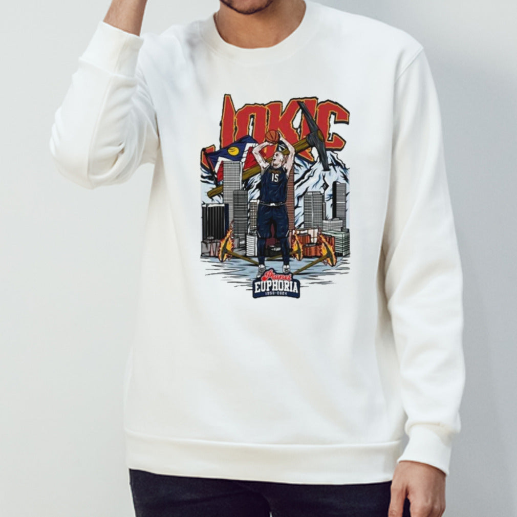 Nikola JokiÄ‡ Denver Nuggets Fire 2024 Shirt