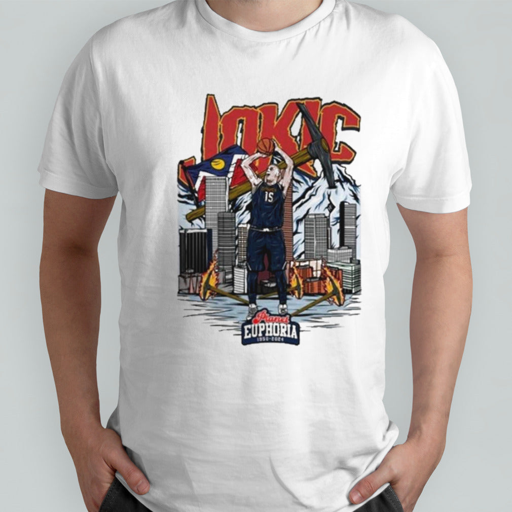 Nikola JokiÄ‡ Denver Nuggets Fire 2024 Shirt
