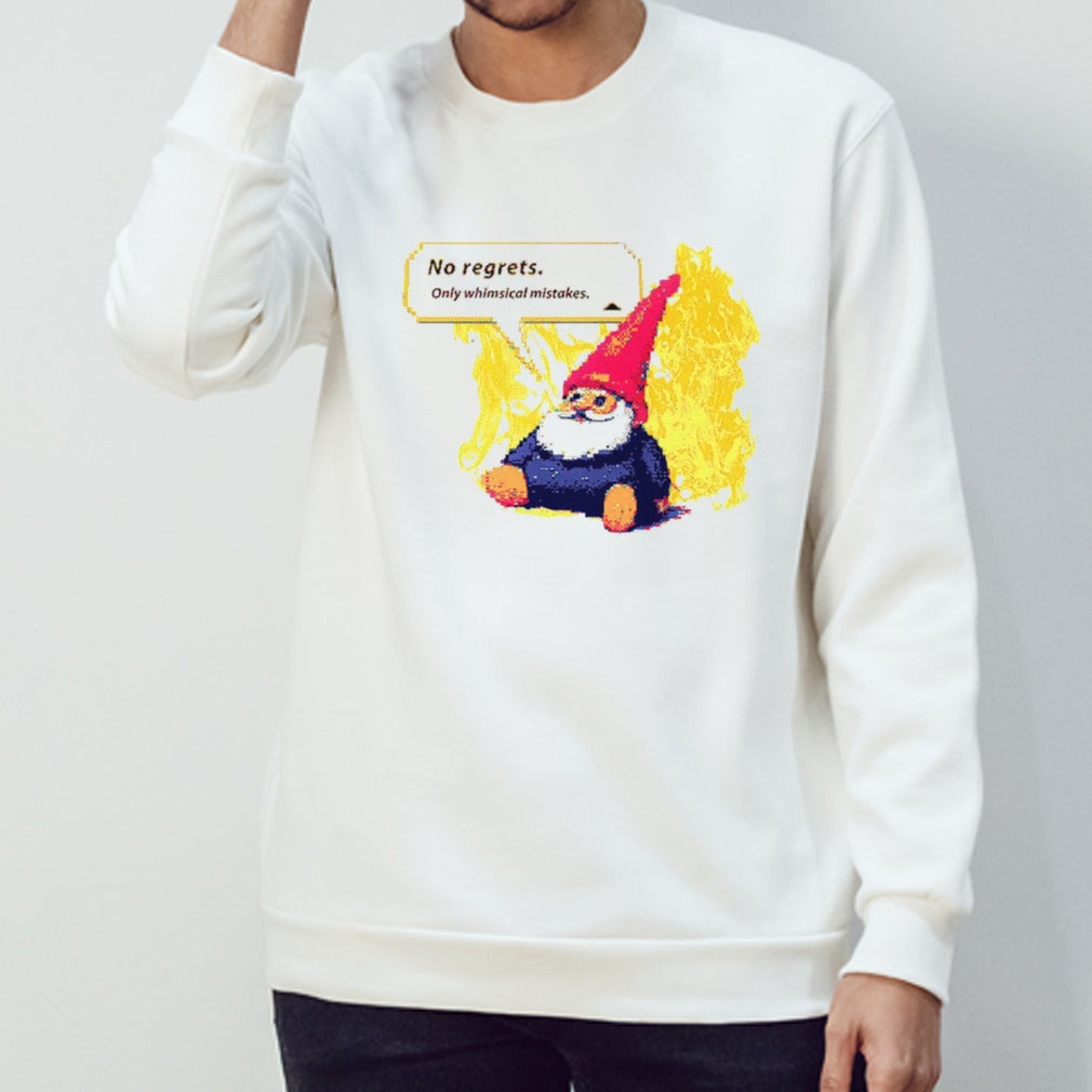 No regrets only whimsical mistakes shirts