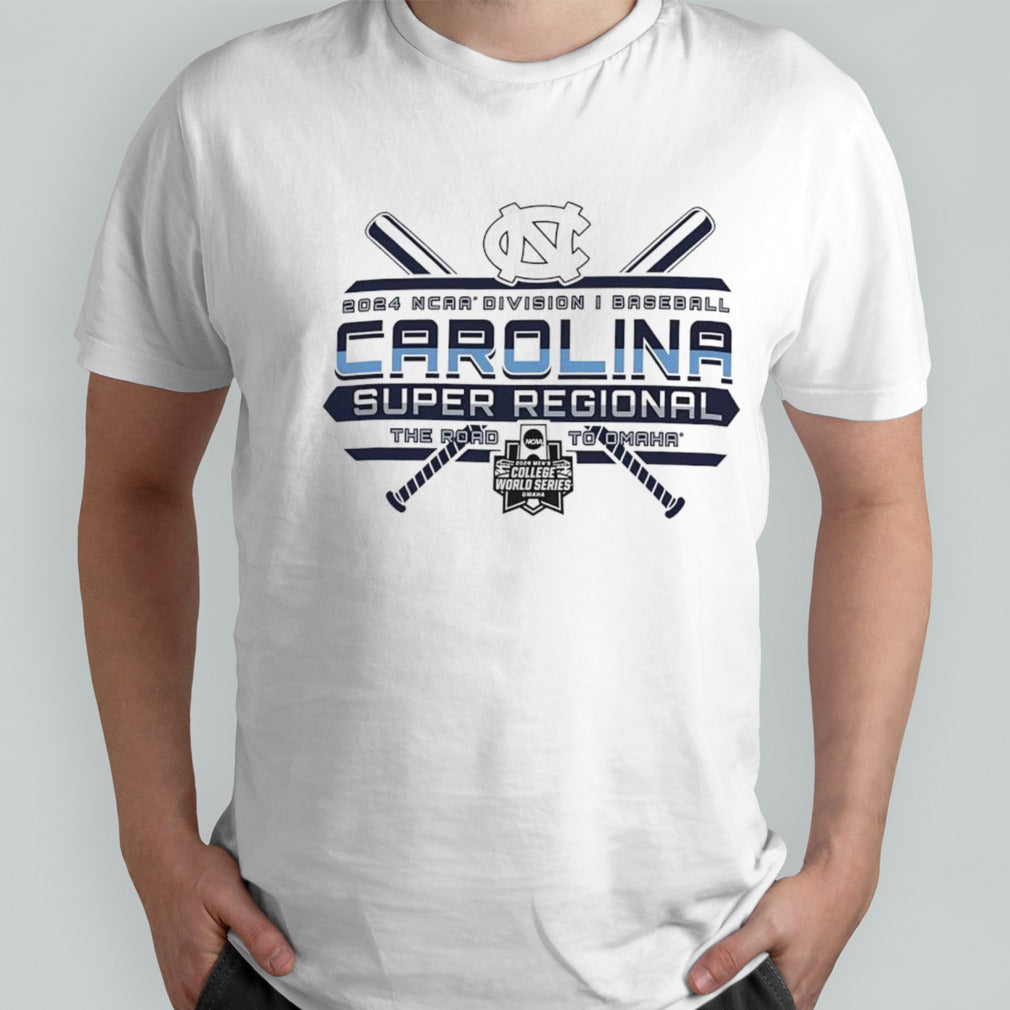 North Carolina Tar Heels 2024 NCAA Division I Baseball Super Regional shirt