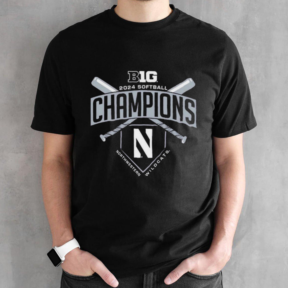 Northwestern Wildcats 2024 Big Ten Softball Regular Season Champions Shirt