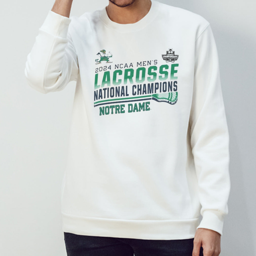 Notre Dame Fighting Irish 2024 Ncaa Menâ€™s Lacrosse National Champions T-shirt