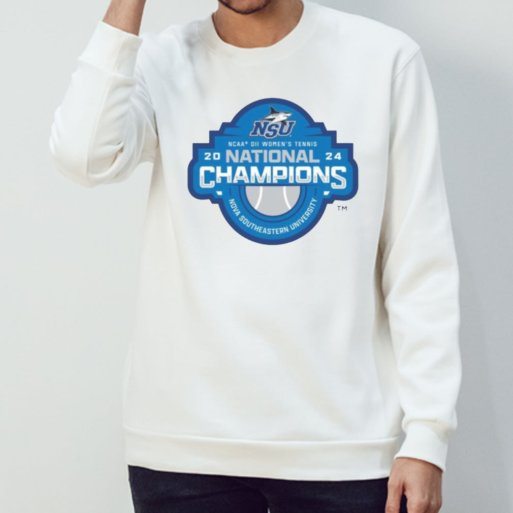 Nova Southeastern University 2024 NCAA Division II Womenâ€™s Tennis National Champions shirt