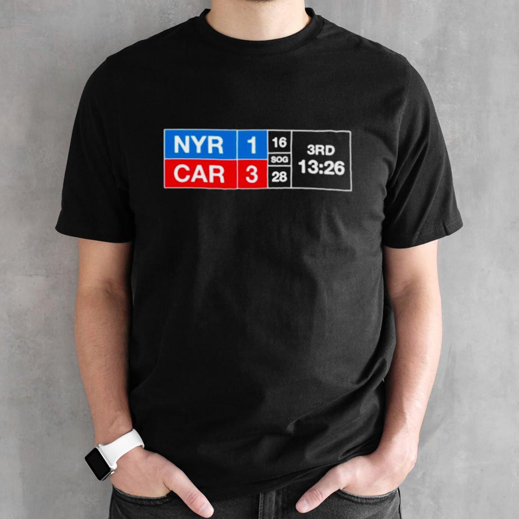 Nyr Car score shirt