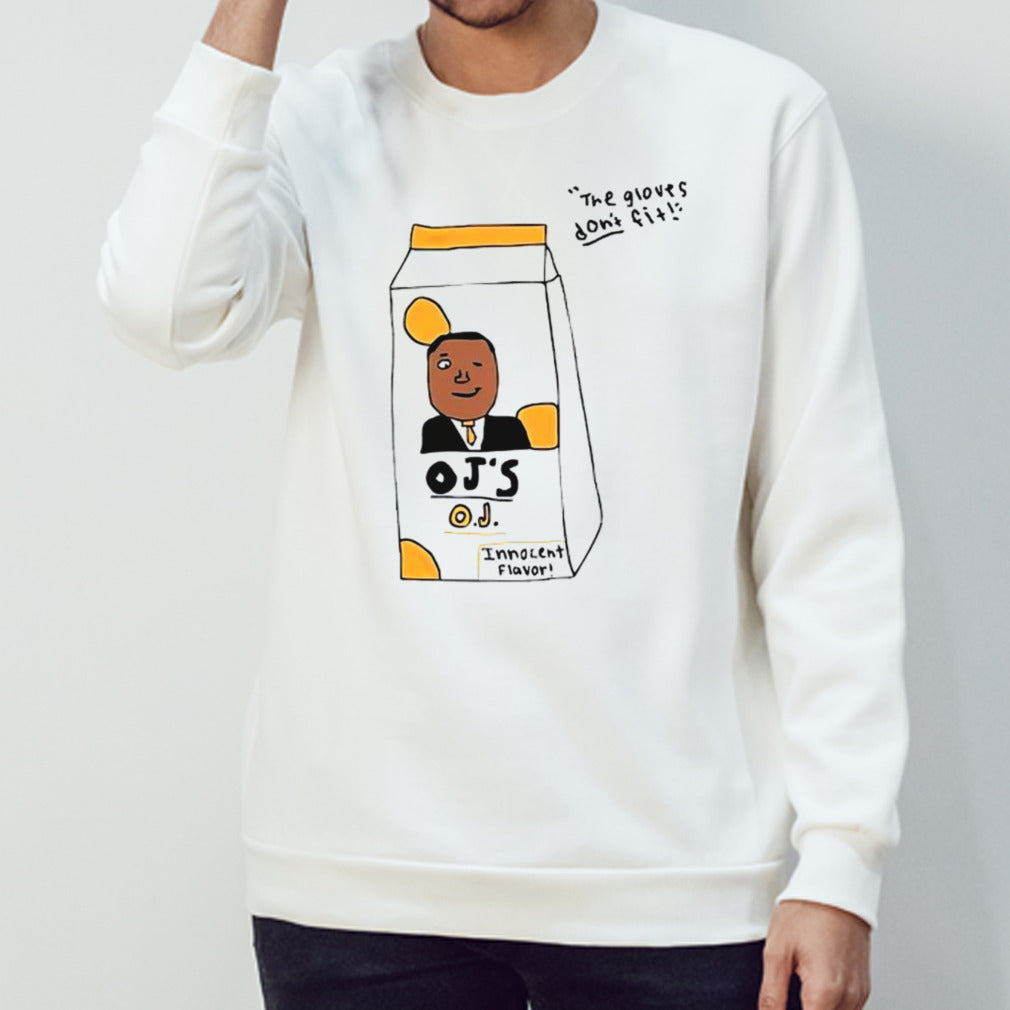 Os. Js. Simpson the gloves donsâ€™t fit shirts