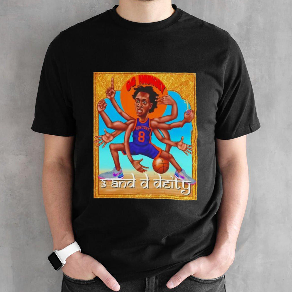 OG Anunoby New York Knicks 3 and D Deity shirts
