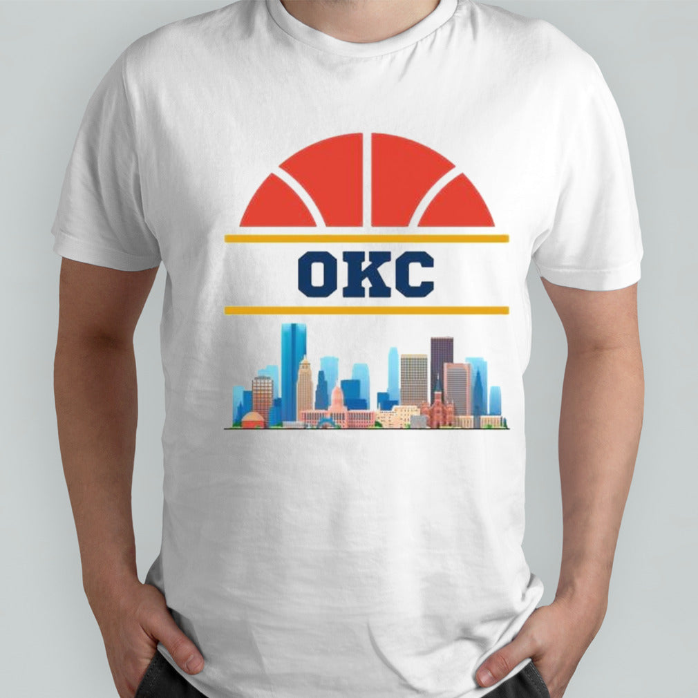 OKC Basketball Skyline Shirt