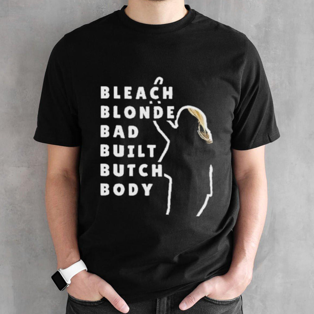 Official Bleach Blonde Bad Built Butch Body Jasmine Crockett 2024 Shirt