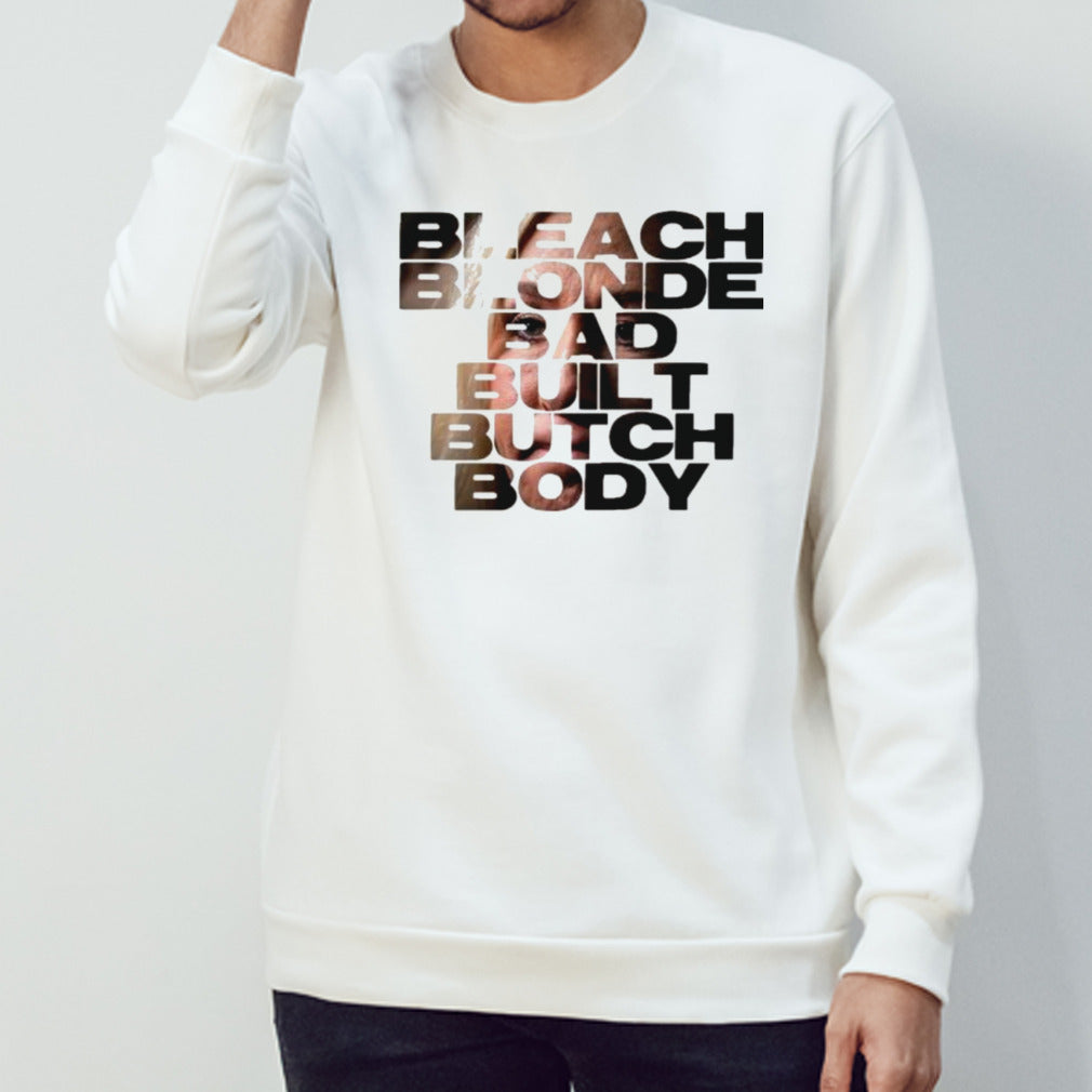Official Bleach Blonde Bad Built Butch Body MTG T-shirt