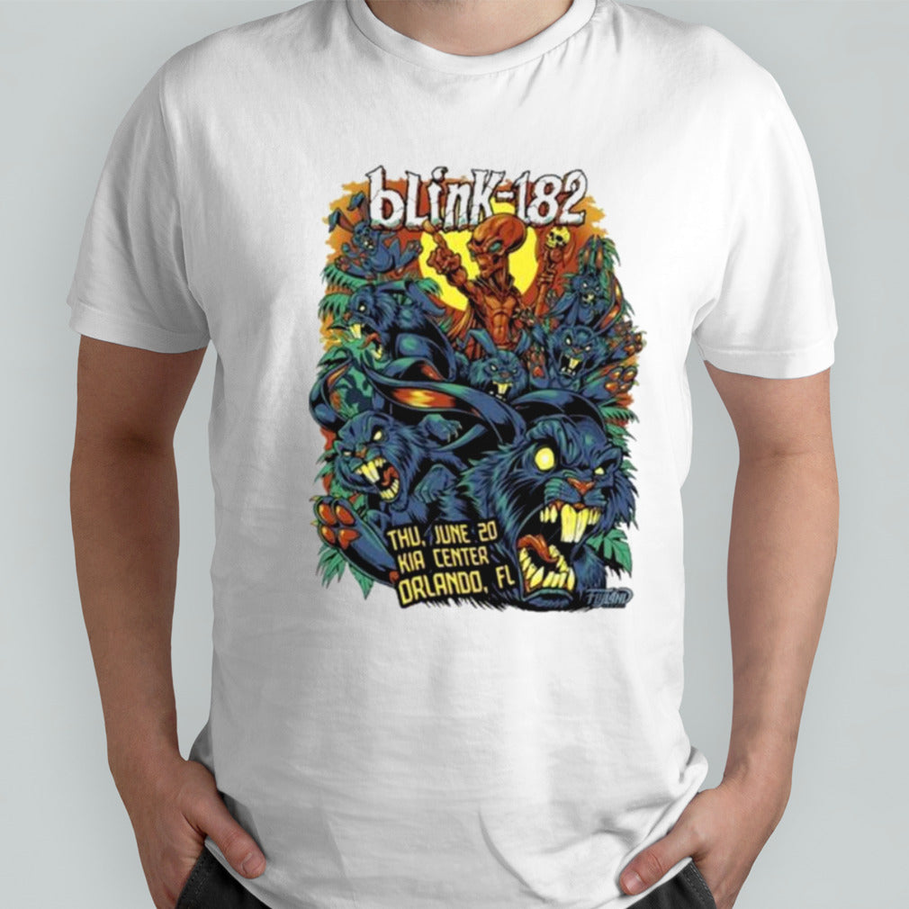 Official Blink-182 At Kia Center Orlando FL June 20 2024 Shirt