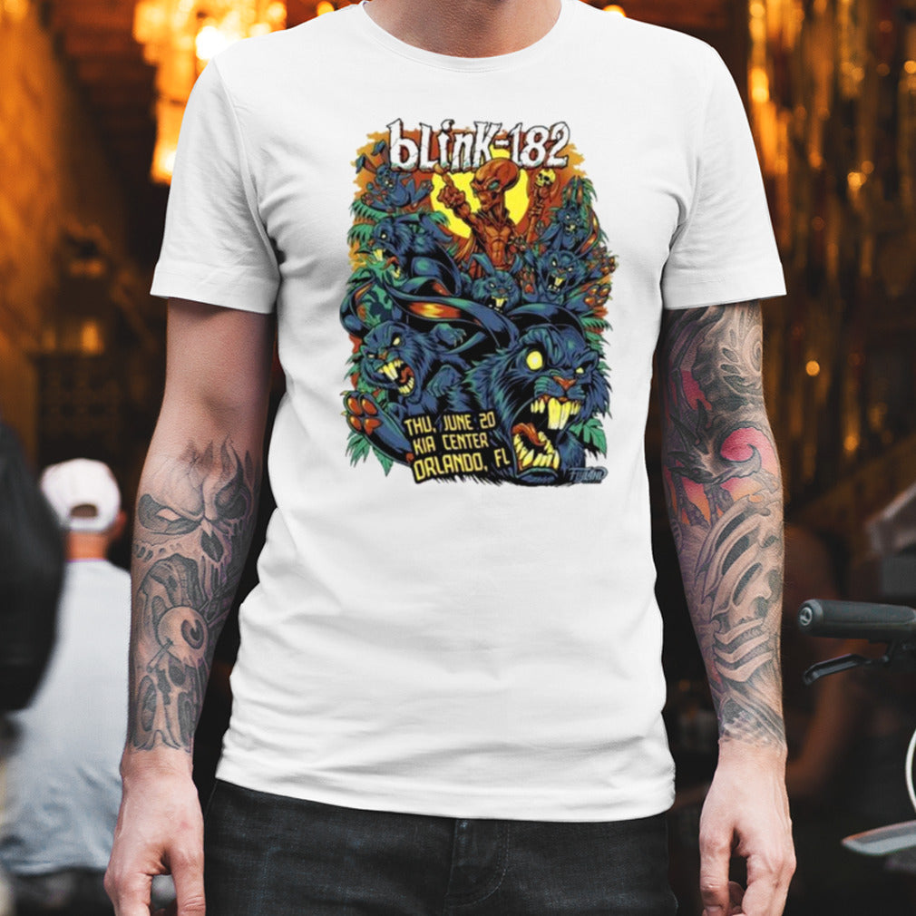 Official Blink-182 At Kia Center Orlando FL June 20 2024 Shirt