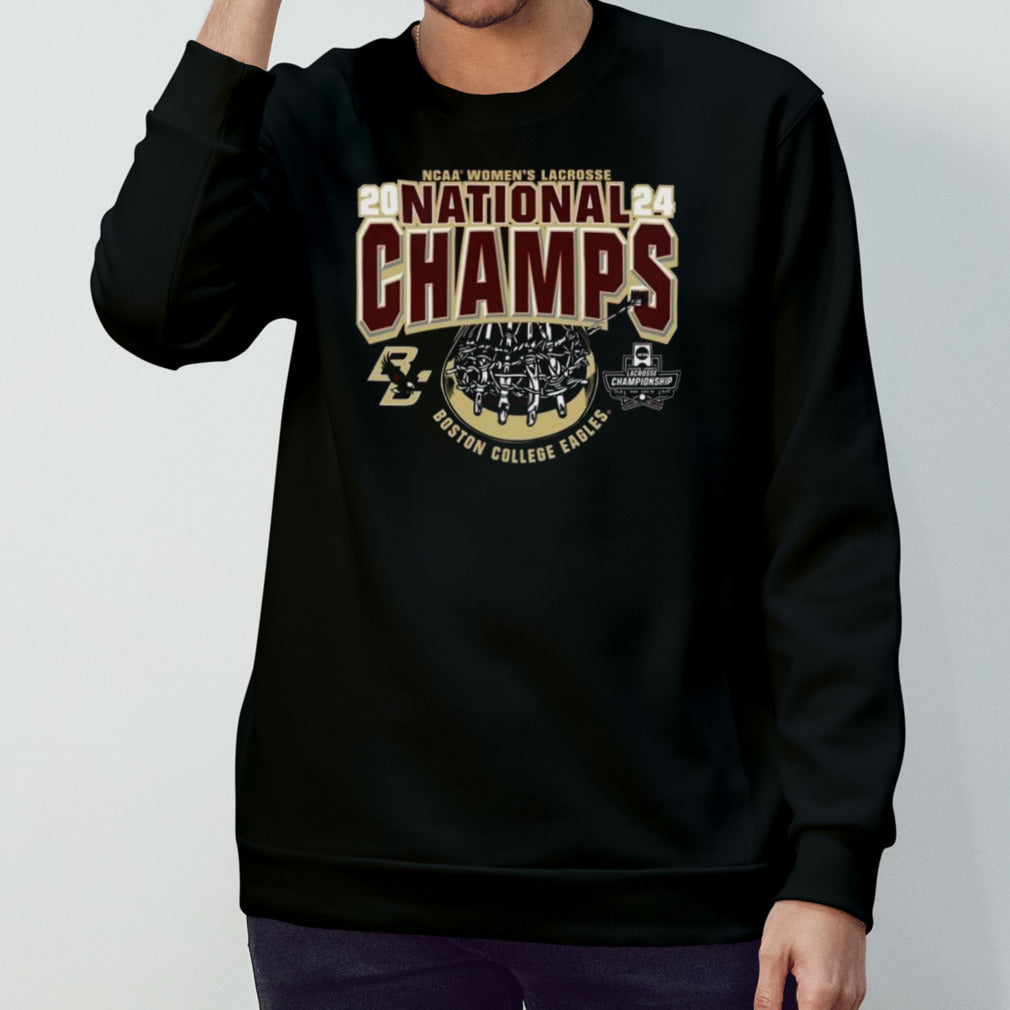 Official Boston College Womenâ€™s Lacrosse NCAA National Champions 2024 Shirt