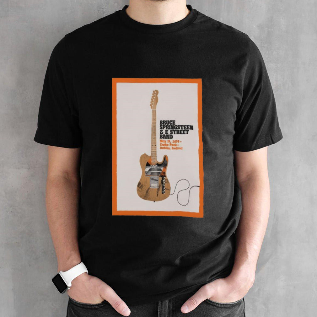 Official Bruce Springsteen And E Street Band May 19 2024 Croke Park Dublin Ireland Poster Shirt