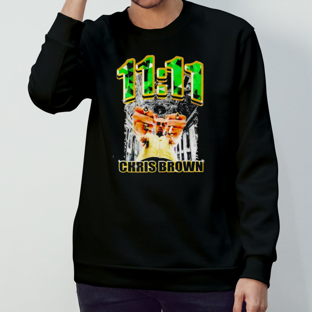 Official Chris Brown 11 11 Emerald Shirt