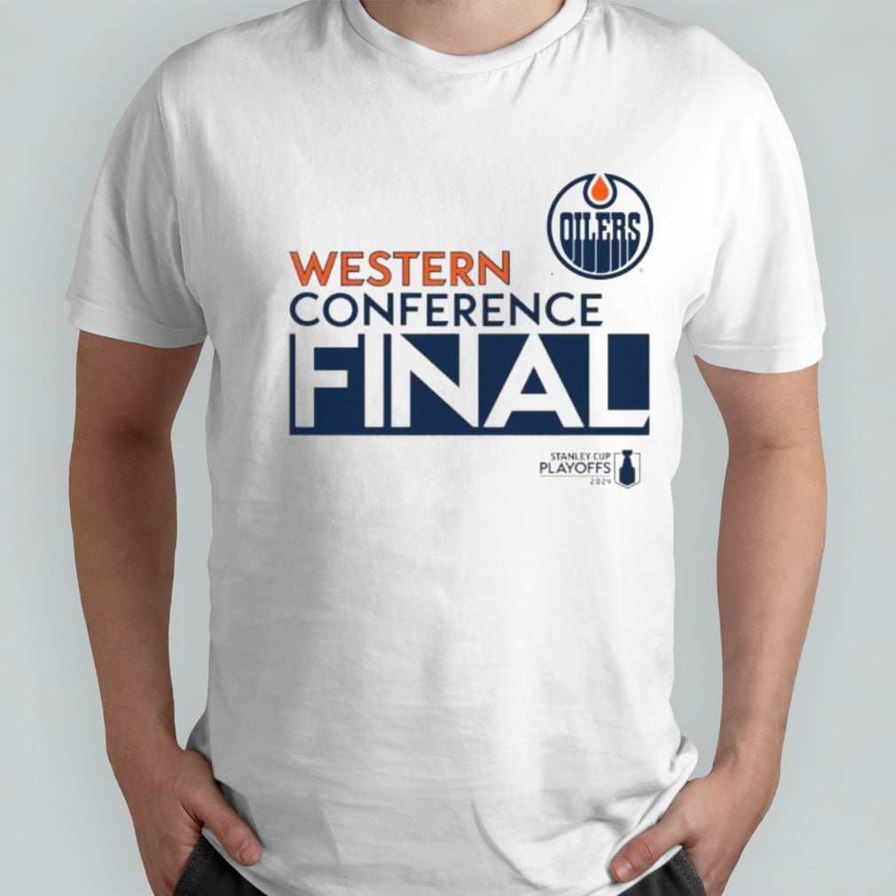 Official Edmonton Oilers 2024 Western Conference Finals Stanley Cup Playoffs Shirt