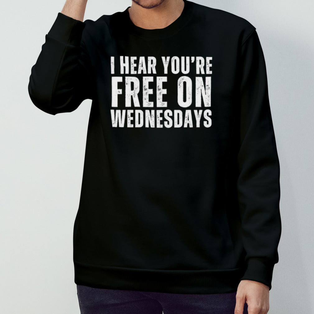 Official I Hear Youâ€™re Free On Wednesdays Biden 2024 T-Shirt