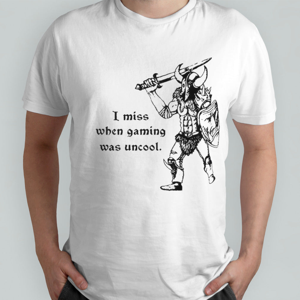 Official I Miss When Gaming Was Uncool Shirt