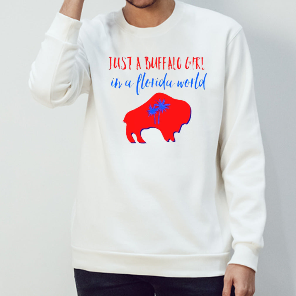 Official Just A Buffalo Girl In A Florida World Shirt