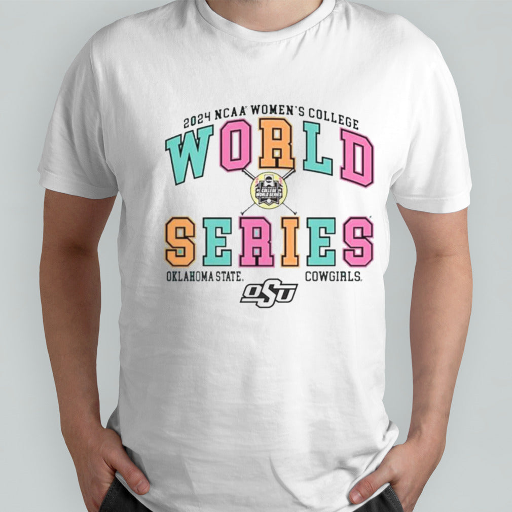 Official Oklahoma State Cowgirls 2024 WCWS Bound Overdyed Shirt