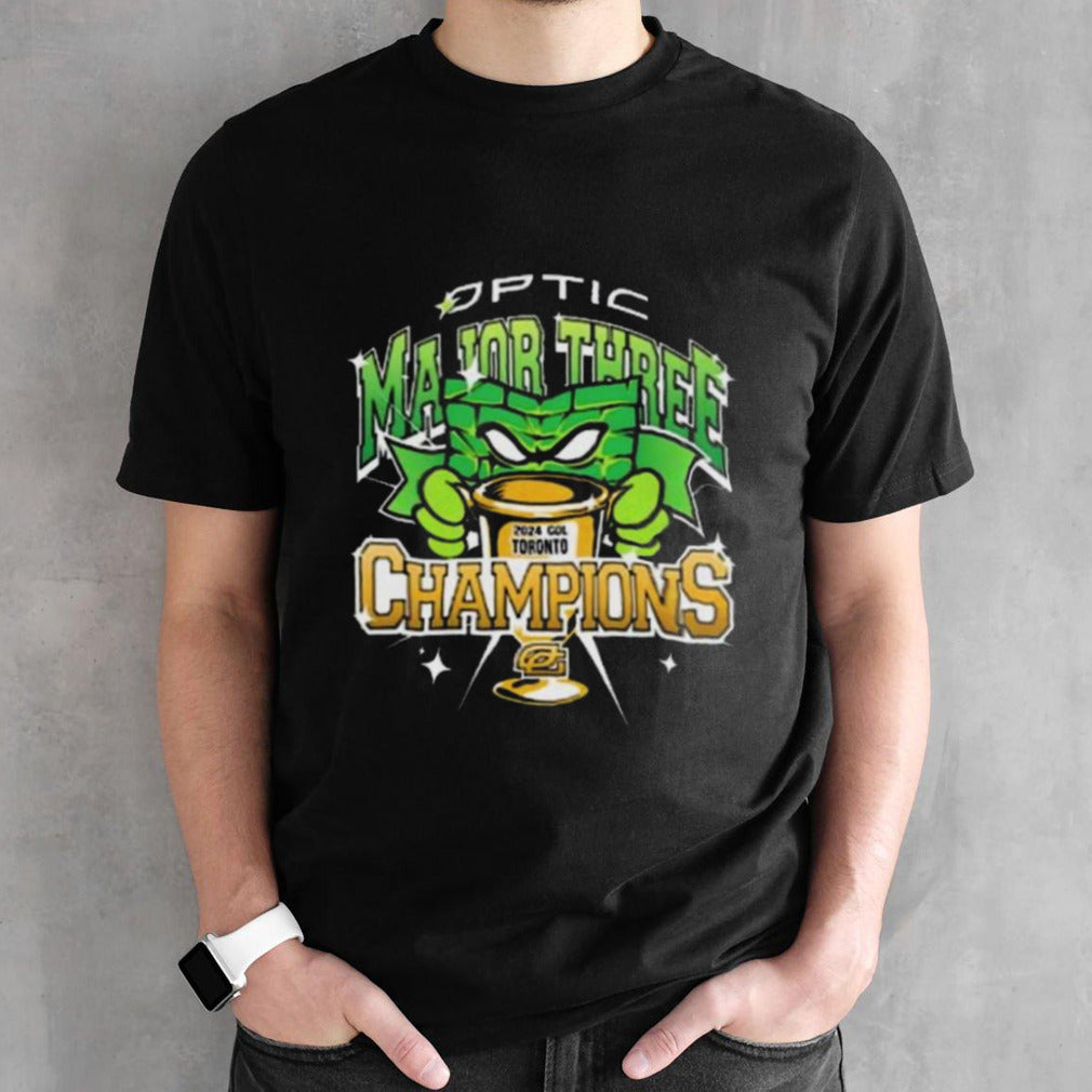 Official Optic Major Three Champions Shirt