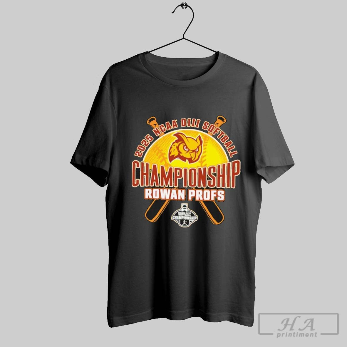 Official Rowan Profs 2025 Ncaa Division Iii Softball Championship Bound T Shirt