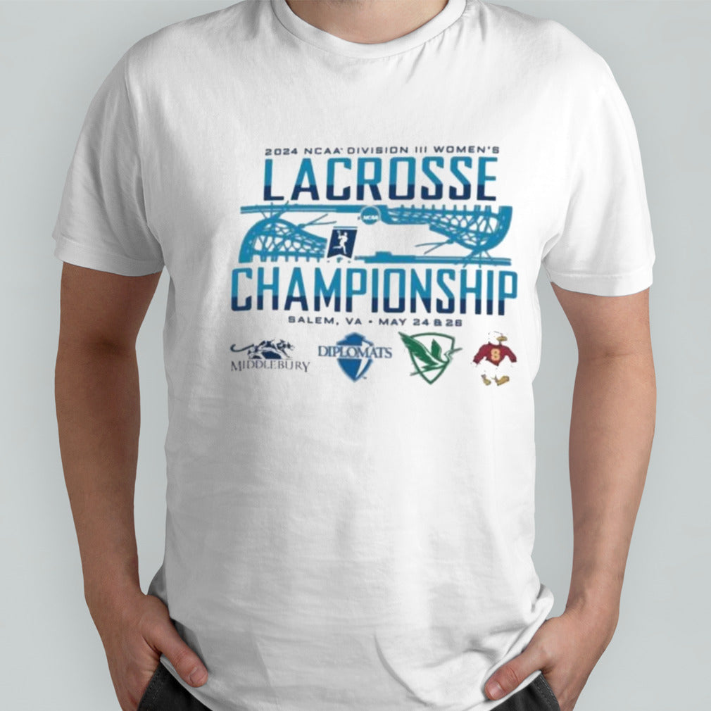 Official Salem, VA 2024 NCAA Division III Womenâ€™s Lacrosse Championship Shirt