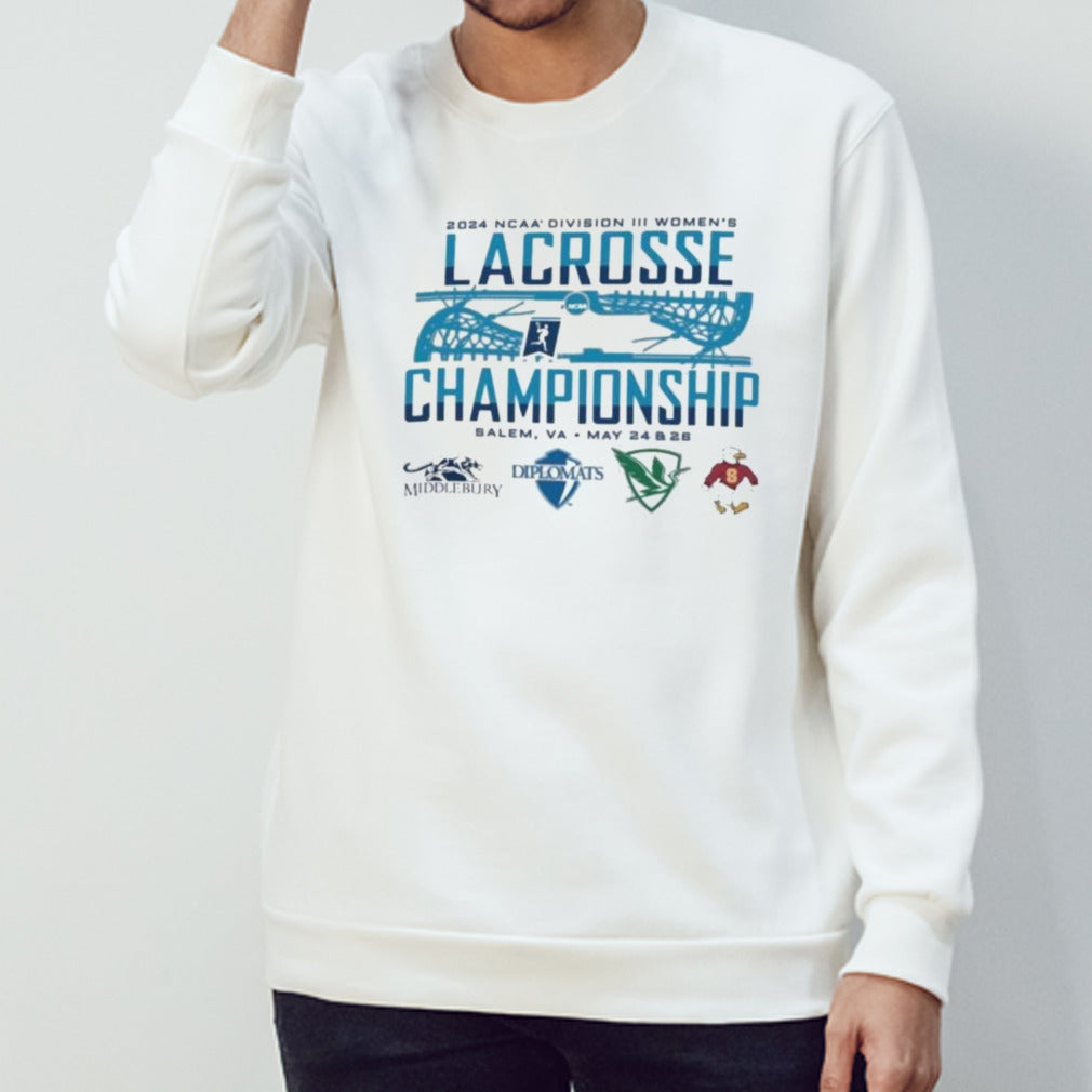 Official Salem, VA 2024 NCAA Division III Womenâ€™s Lacrosse Championship Shirt