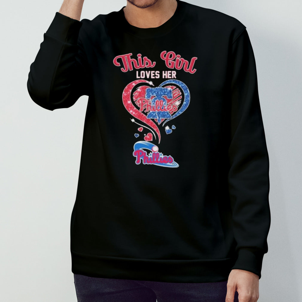 Official This Girl Loves Her Philadelphia Phillies Diamonds 2024 Shirt