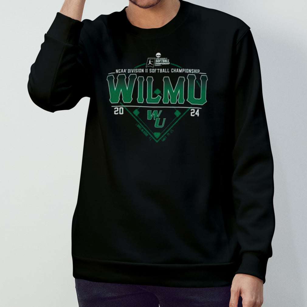 Official Wilmington University Wildcats 2024 NCAA Division II Softball Championship Shirt